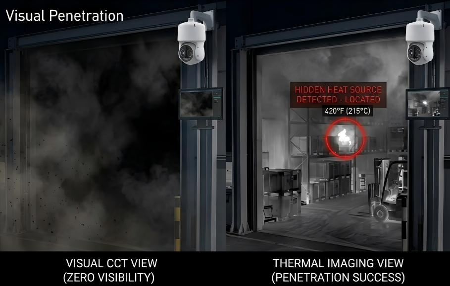 PTZ Thermal Cameras: The “First Responders” in Early Fire Detection